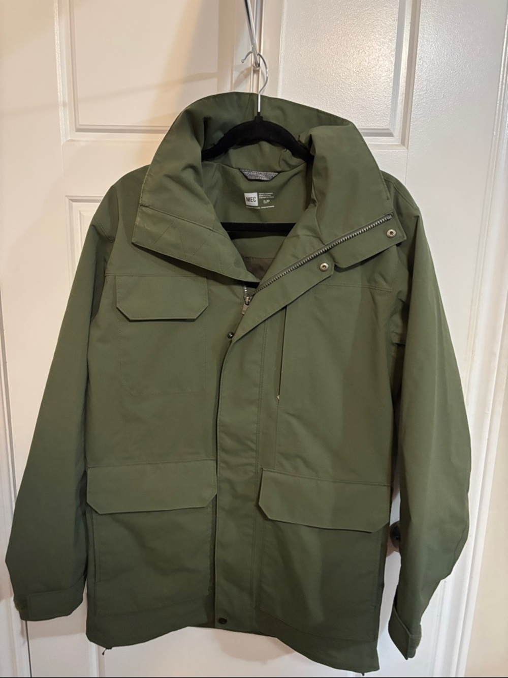 MEC Men's Military-Style Olive Field Jacket- size small
